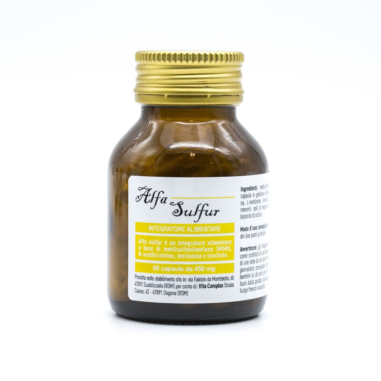 Alfa Sulfur précurseurs du glutathion
