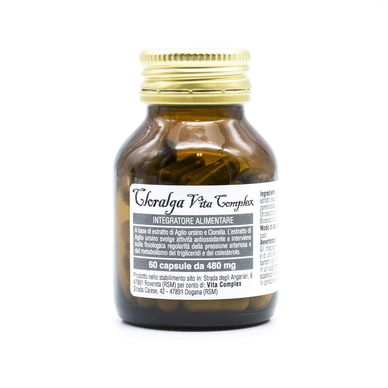 Gélules de Cloralga Vita Complex pour une détoxification naturelle