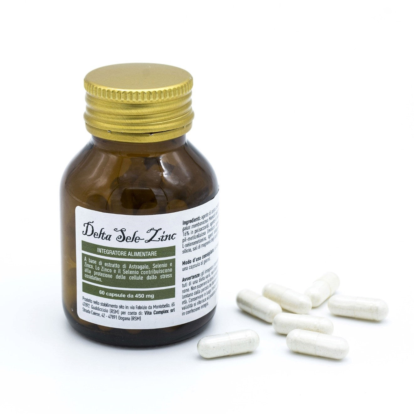 Gélules de Delta Sele-Zinc, votre complément essentiel pour le bien-être