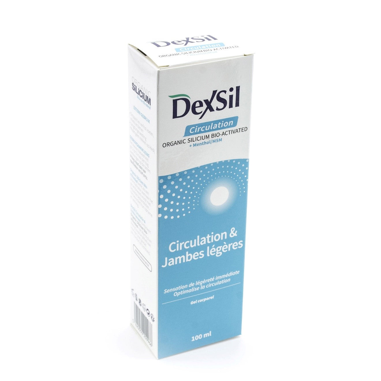 Tube de gel Dexsil Circulation pour jambes légères