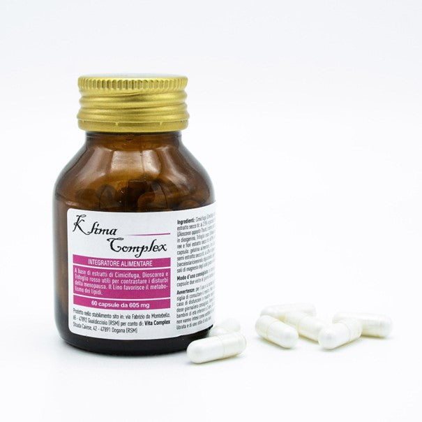 Gélules naturelles de Klima Complex, solution pour les symptômes de ménopause