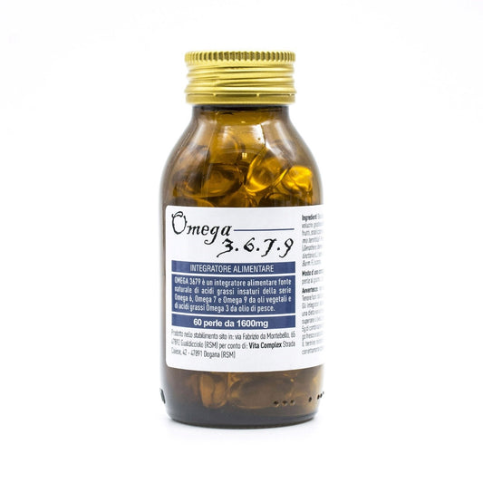 Flacon d'Omega 3-6-7-9 de Vita Complex pour la santé globale