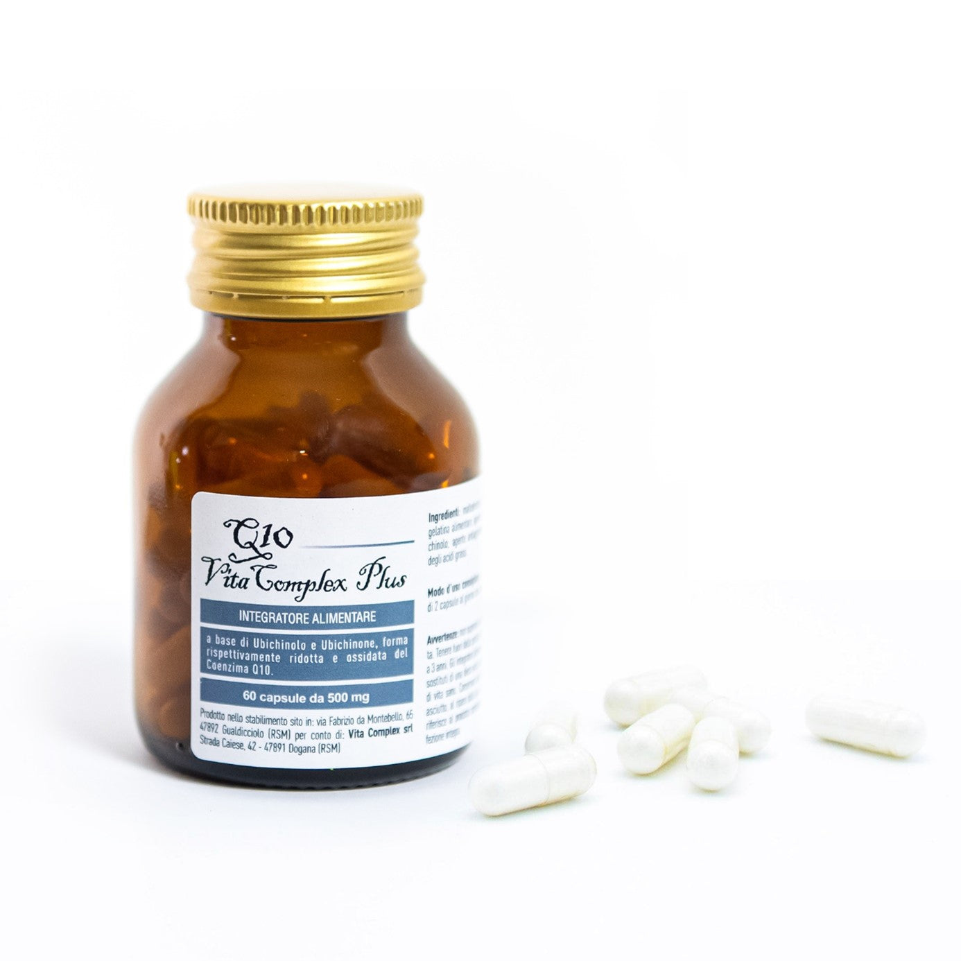 Gélules Q10 Vita Complex, énergie et anti-vieillissement en synergie