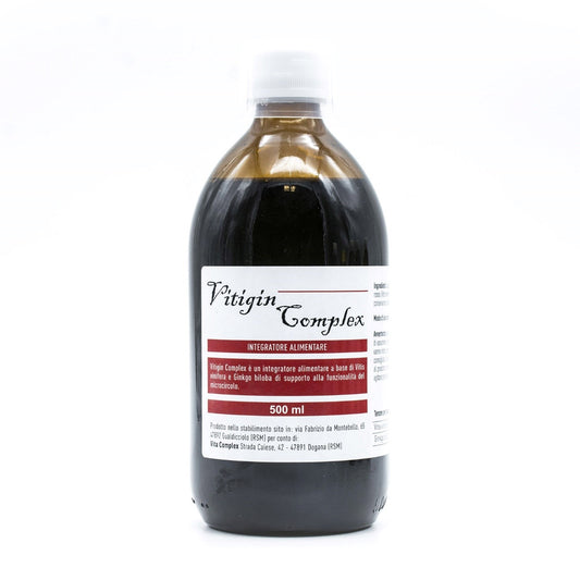 Flacon Vitigin Complex 500 ml pour la circulation et microcirculation